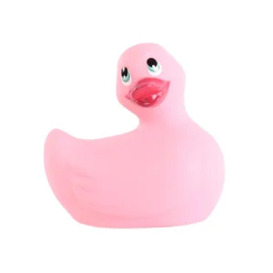Big Teaze Toys I Rub My Duckie 2.0 Classic anties formos masažuoklis, rožinis