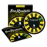 Tease &amp; Please Sex Roulette Kiss stalo žaidimas poroms, 24 užduotys