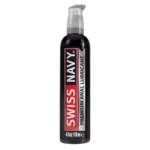 Swiss Navy silikono pagrindo lubrikantas su užrakinama pompa, 118 ml