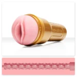 Fleshlight GO STU rankinis masturbatorius, auksinis, 17,8 cm