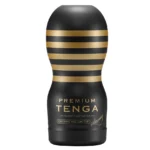 Tenga Premium Original Vacuum Cup Strong rankinis masturbatorius, juodas
