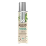 System Jo Naturals masažo aliejus su pipirmėtėmis ir eukaliptais, 120 ml