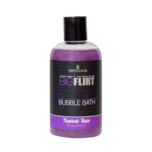 Sensuva Big Flirt vonios putos su feromonais, tropinio aromato, 237 ml