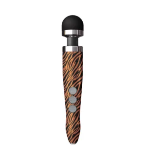 Doxy Die Cast 3R wand tipo masažuoklis, įkraunamas, tigro rašto