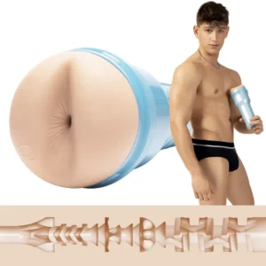Fleshlight Reno Gold rankinis masturbatorius, auksinis, 24,7 cm