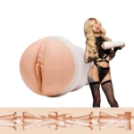 Fleshlight Kenzie Reeves Creampuff masturbatoriaus įdėklas, kūno spalvos