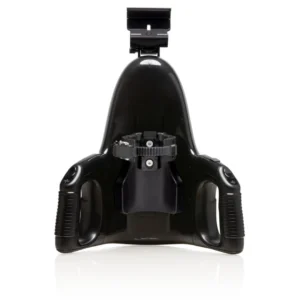 Fleshlight Universal Launch automatinis masturbatorius su telefono laikikliu, juodas