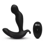 B-Vibe 360 Plug analinis kaištis su besisukančiu galiuku, juodas