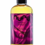 Nuru Sensual masažo aliejus su dumbliais ir kvapiųjų kanangų aliejumi, 250 ml