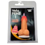 Diverty Sex Diablo Picante erotinė žvakė, skaičiaus 1 formos, kūno spalvos
