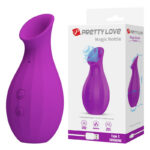 Pretty Love Magic Bottle oro bangų klitorio stimuliatorius, violetinis