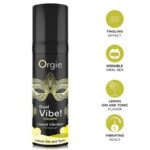 Orgie Dual Vibe skystas vibratorius, tinkamas bučiniams, 15 ml