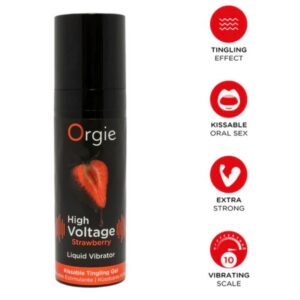 Orgie High Voltage skystas vibratorius, itin stiprus, 15 ml