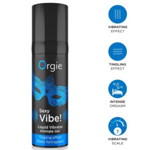 Orgie Sexy Vibe skystas vibratorius, 15 ml