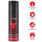 Orgie Touro XXXL erekcijos kremas, 15 ml