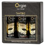 Orgie Tantric masažo aliejus, 3 x 30 ml rinkinys