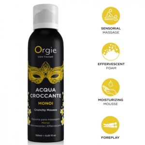 Orgie Acqua Croccante Monoi traškančios masažo putos, 150 ml