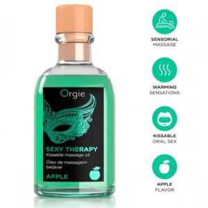 Orgie Lips Massage masažo rinkinys, 100 ml