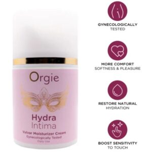 Orgie Hydra Intima vulvos drėkinamasis kremas, 50 ml
