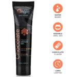 Orgie Lube Tube vandens pagrindo lubrikantas, šokolado skonio, 100 ml