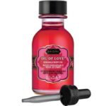 KamaSutra valgomas aliejus, braškių skonio, 22 ml