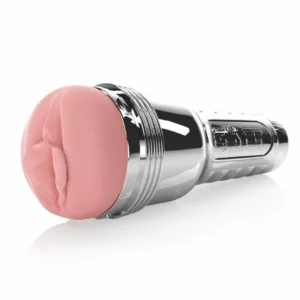 Fleshlight Quiver Vibrating automatinis masturbatorius, juodas, su šildymu