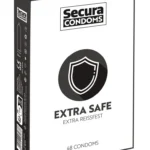 Secura Extra Safe klasikinis prezervatyvas, sustorintas, 48 vnt.