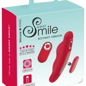Sweet Smile dėvimas vibratorius su magnetu, juodas, 10 režimų