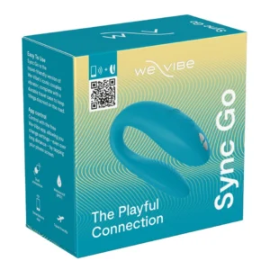 We-Vibe Sync Go porų vibratorius, turkio spalvos, 7,7 cm