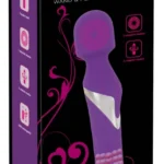 JAVIDA Wand &amp; Pearl Dual-Ended Vibrator 24cm