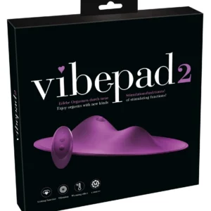 vibepad 2 klitorio stimuliatorius su šildymo funkcija, juodas