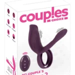 Couples Choice RC žiedinis vibratorius su pulteliu