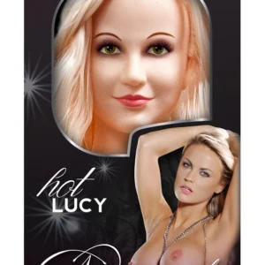 NMC You2Toys Lucy pripučiama sekso lėlė, šviesiaplaukė, 132 cm