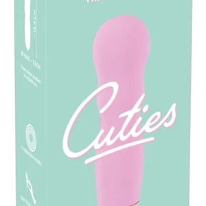 Cuties mini vibratorius, šviesiai rožinis, 7 režimai