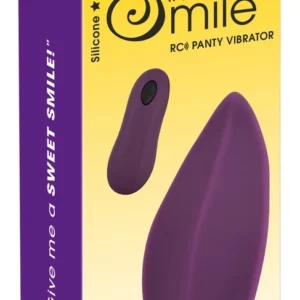 Sweet Smile RC dėvimas vibratorius su pulteliu, violetinis