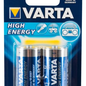 Varta C šarminė baterija, 1,5 V, pakuotėje 2 vnt.