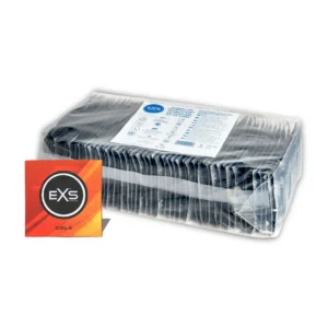 EXS Crazy Cola prezervatyvas su skoniu, skaidrus, 100 vnt.