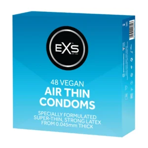 EXS Air Thin plonas prezervatyvas, skaidrus, 48 vnt.