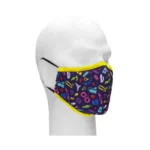 Masks by Shots Kinky Mask veido kaukė, medvilninė, juoda